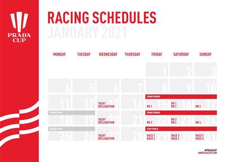 prada cup dates|prada cup races.